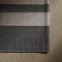 Double Stripe Door Mat 2Ft X 3Ft - Guntmetal Marle/Pearl Grey | James Perse Los Angeles