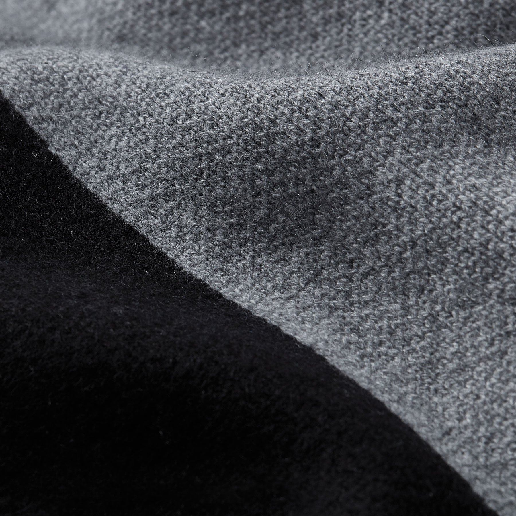 Baja Mexico Cashmere Blanket In Black/White | James Perse Los Angeles