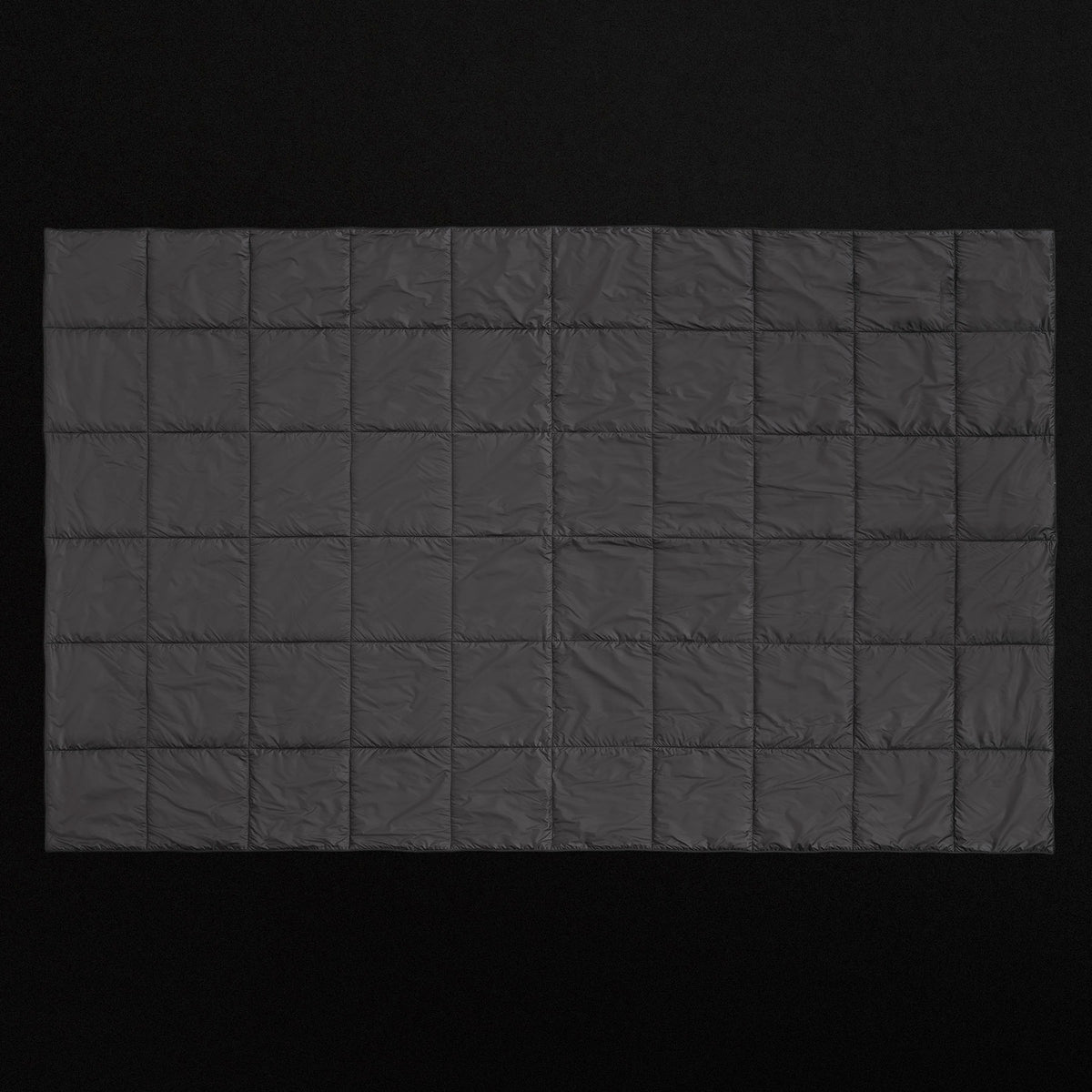 Y/OSEMITE Quilted Blanket in Black/Black | James Perse Los Angeles