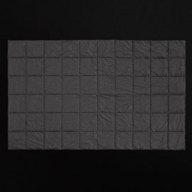Y/OSEMITE Quilted Blanket in Black/Black | James Perse Los Angeles