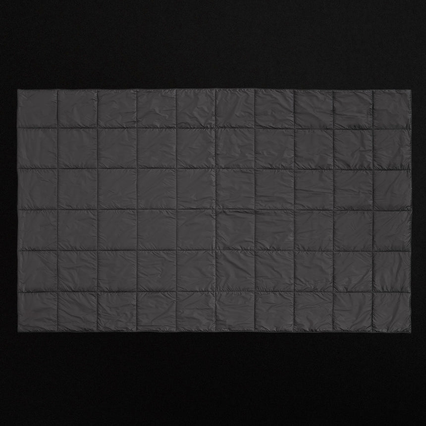 Y/OSEMITE Quilted Blanket in Black/Black | James Perse Los Angeles