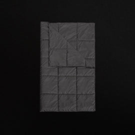 Y/OSEMITE Quilted Blanket in Black/Black | James Perse Los Angeles