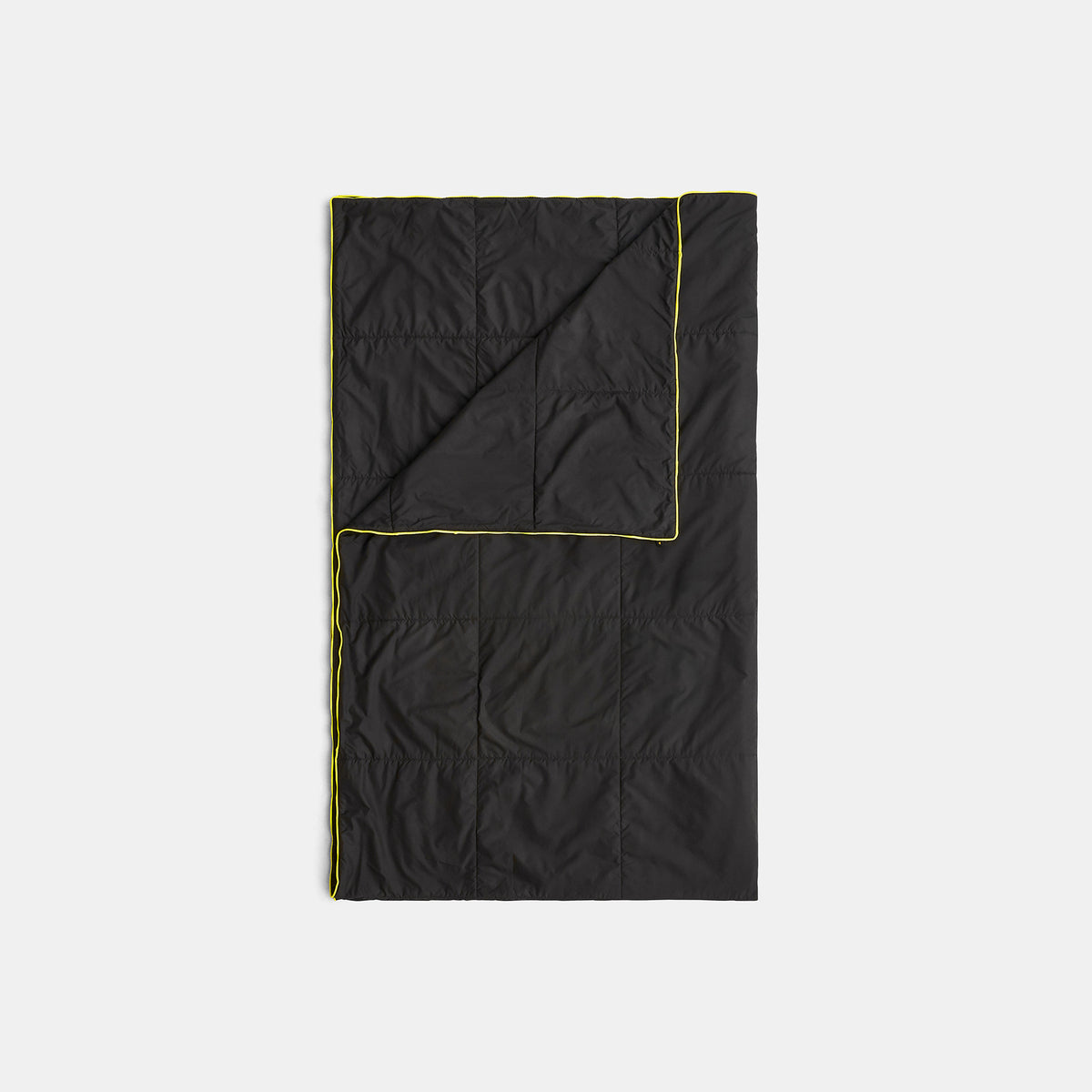 Y/OSEMITE Quilted Blanket In Black/Neon | James Perse Los Angeles