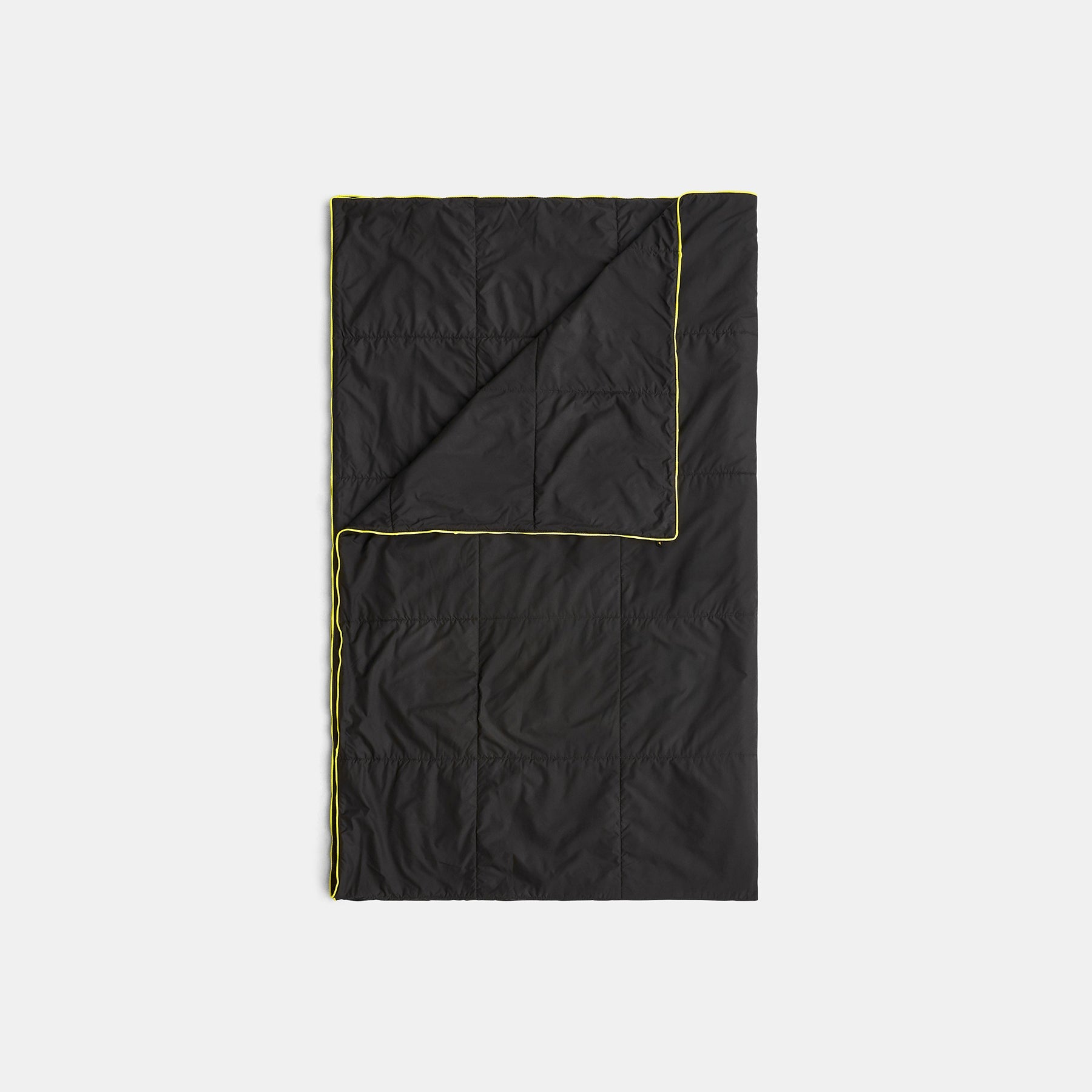 Y/OSEMITE Quilted Blanket In Black/Neon | James Perse Los Angeles