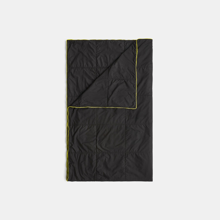 Y/OSEMITE Quilted Blanket In Black/Neon | James Perse Los Angeles