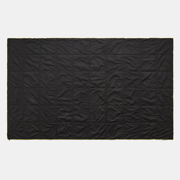 Y/OSEMITE Quilted Blanket In Black/Neon | James Perse Los Angeles