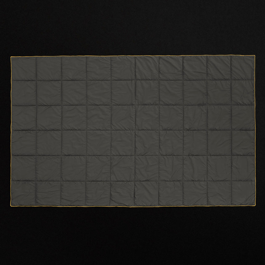 Y/OSEMITE Quilted Blanket in Magma/Tangerine | James Perse Los Angeles