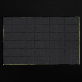 Y/OSEMITE Quilted Blanket in Navy/Neon | James Perse Los Angeles