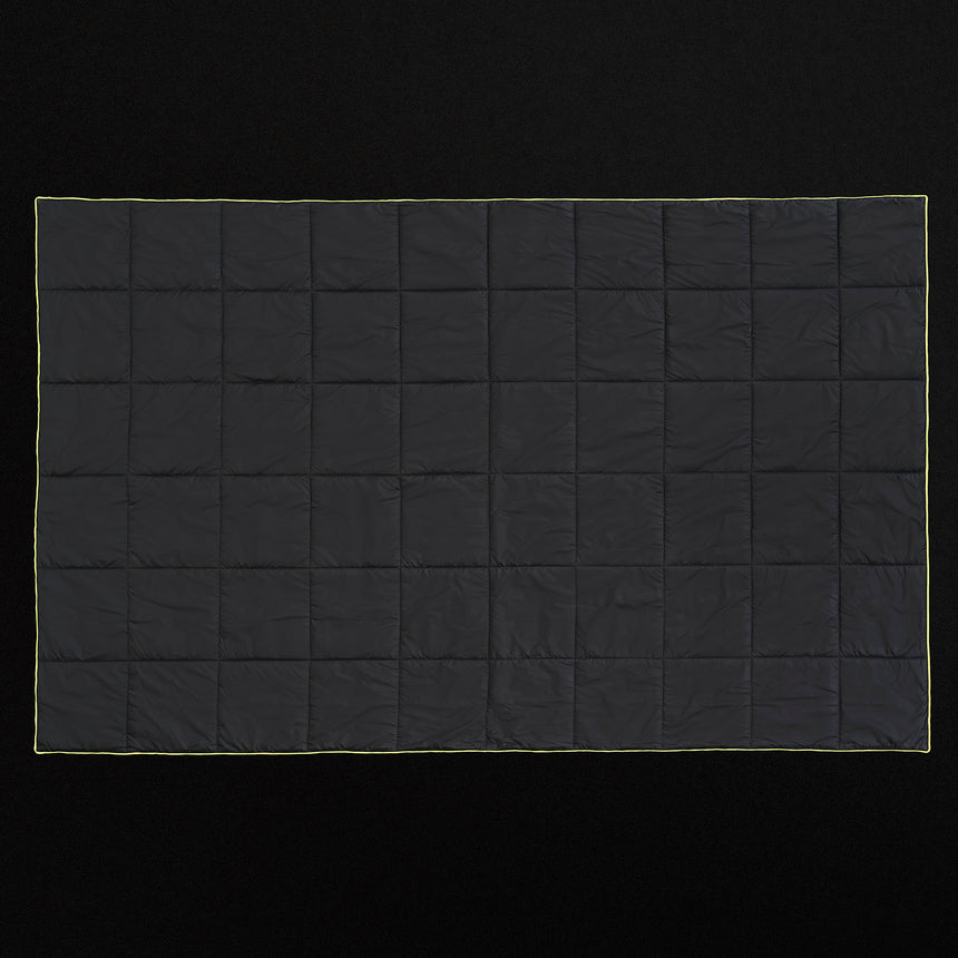 Y/OSEMITE Quilted Blanket in Navy/Neon | James Perse Los Angeles