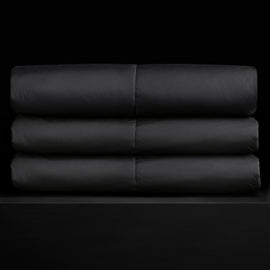 Y/OSEMITE Quilted Blanket in Navy/Neon | James Perse Los Angeles