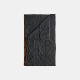 Y/OSEMITE Quilted Blanket In Navy/Orange | James Perse Los Angeles