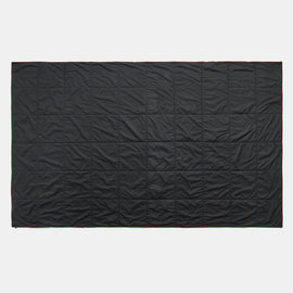 Y/OSEMITE Quilted Blanket In Navy/Orange | James Perse Los Angeles