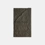 Y/OSEMITE Quilted Blanket In Olive/Black | James Perse Los Angeles
