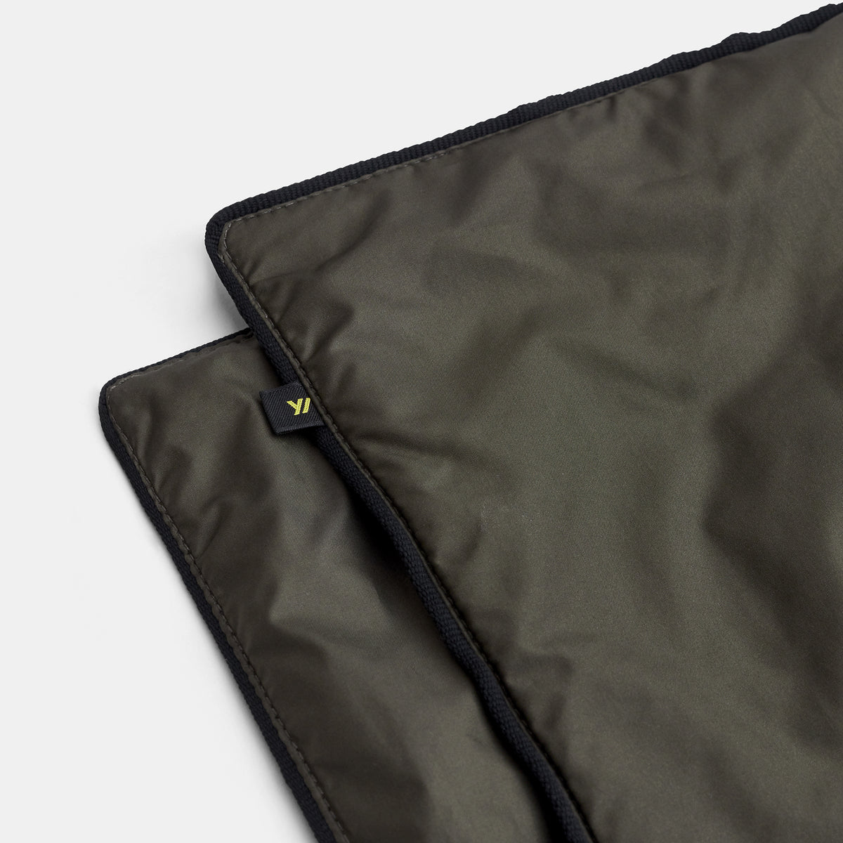 Y/OSEMITE Quilted Blanket In Olive/Black | James Perse Los Angeles