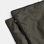 Y/OSEMITE Quilted Blanket In Olive/Black | James Perse Los Angeles