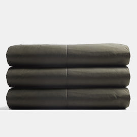 Y/OSEMITE Quilted Blanket In Olive/Black | James Perse Los Angeles