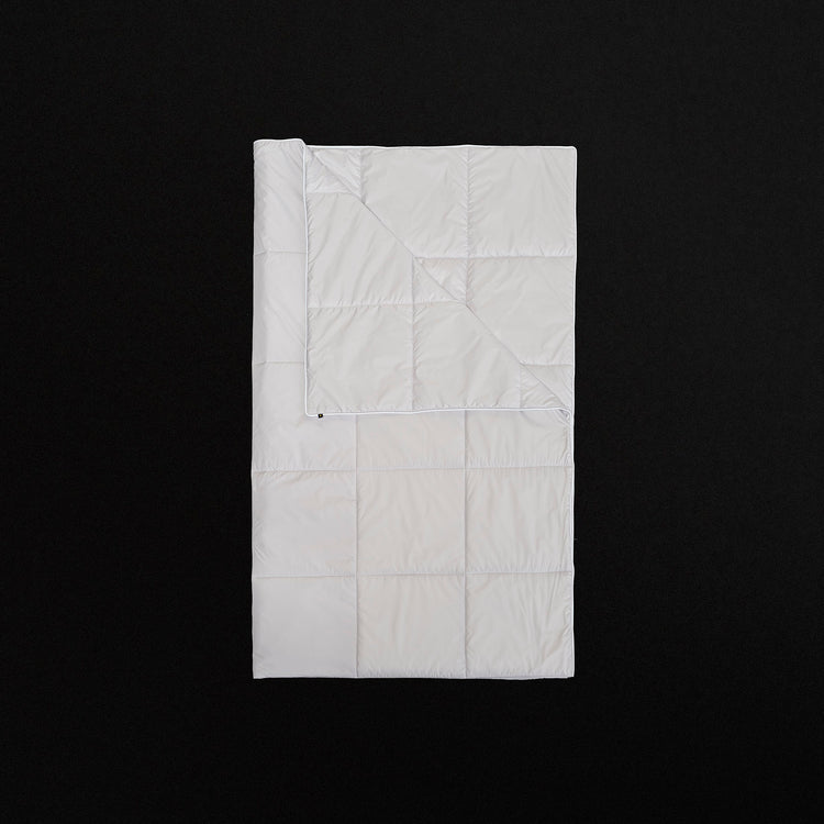 Y/OSEMITE Quilted Blanket in Putty/White | James Perse Los Angeles