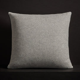 Double Sided Baby Soft Throw Pillow - Heather Charcoal | James Perse Los Angeles