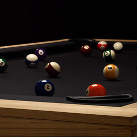 Limited Edition Pool Table in Teak | James Perse Los Angeles 