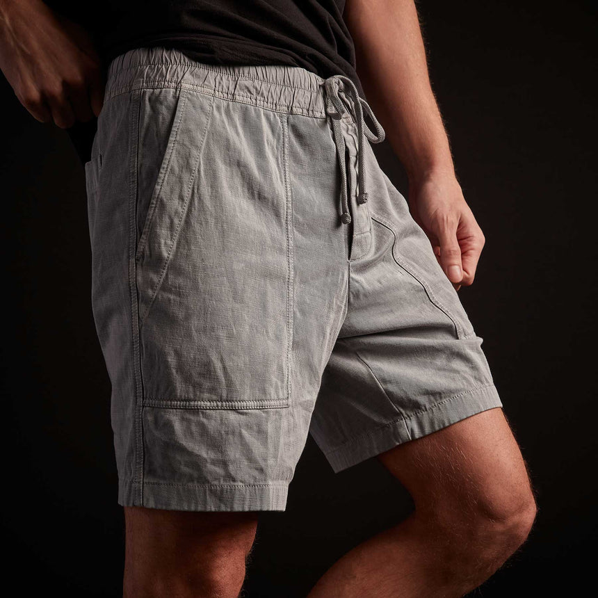 Army Cotton Slub Utility Short - Salt Pigment | James Perse Los Angeles