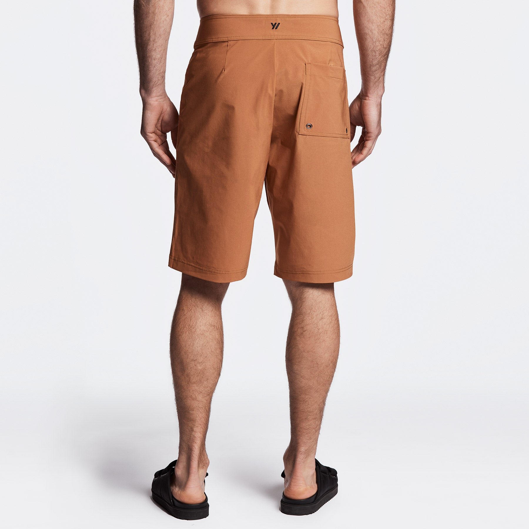 Y/OSEMITE Long Boardshort In Amber | James Perse Los Angeles