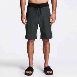 Y/OSEMITE Tri Color Boardshort - Bamboo/Black/Shell | James Perse Los Angeles