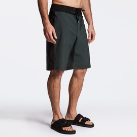 Y/OSEMITE Tri Color Boardshort - Bamboo/Black/Shell | James Perse Los Angeles