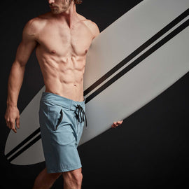 Y/OSEMITE Scuba Zip Boardshort - Tempest | James Perse Los Angeles