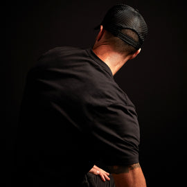 Brushed Cotton Jersey Tee - Black | James Perse Los Angeles