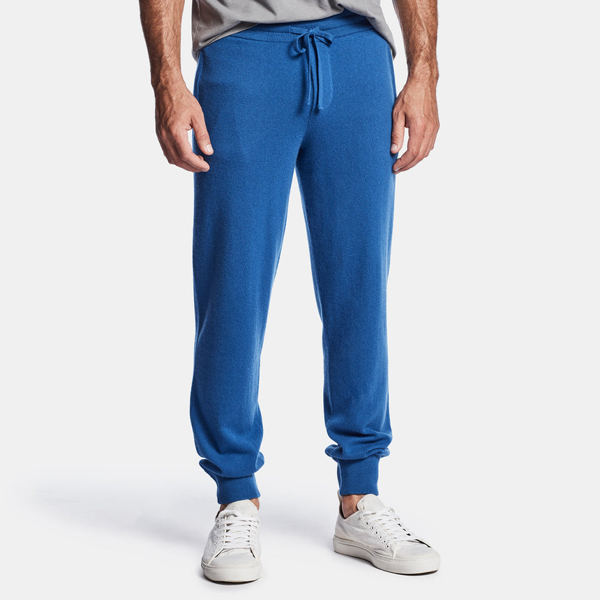 Baby Cashmere Track Pant In Bomber Blue | James Perse Los Angeles