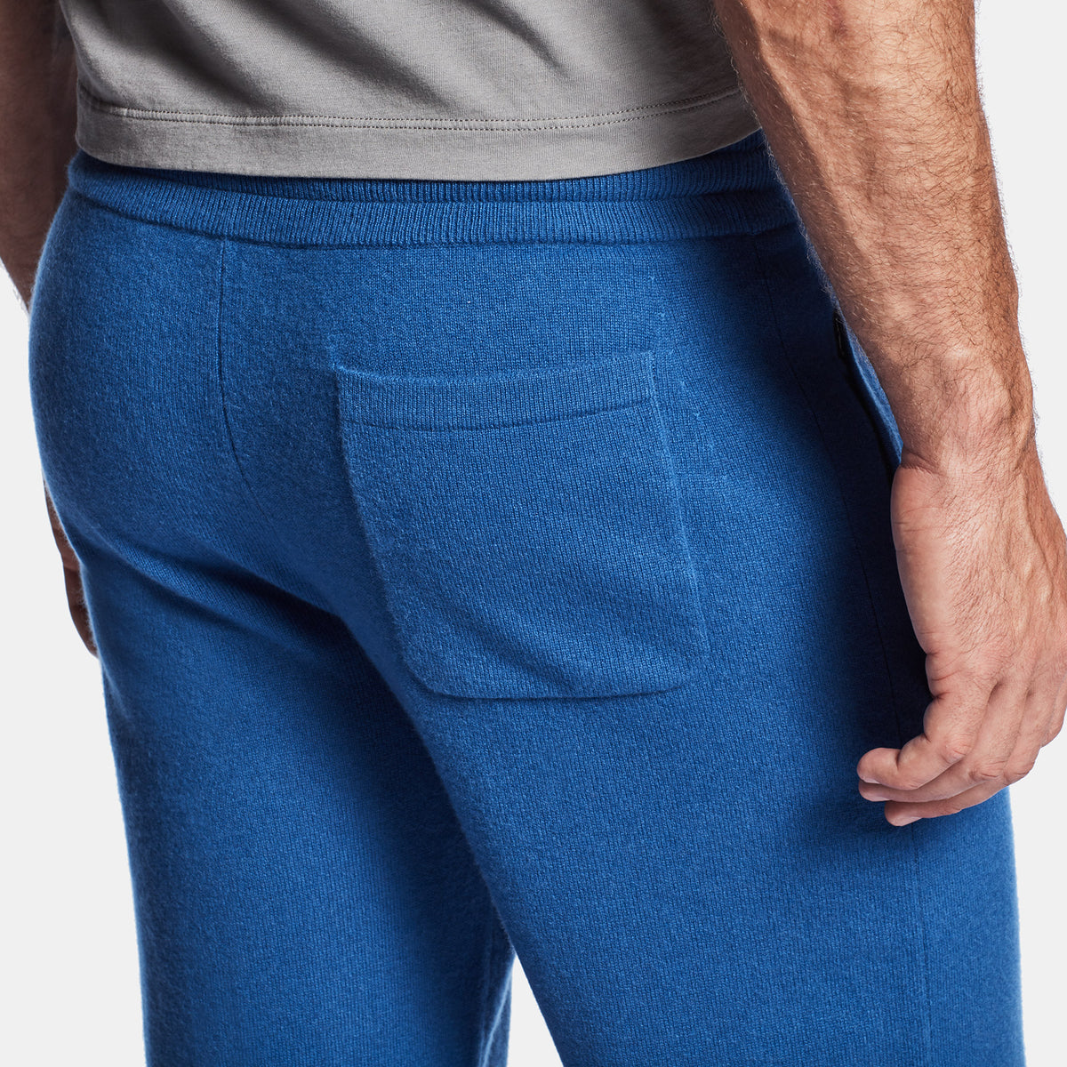 Baby Cashmere Track Pant In Bomber Blue | James Perse Los Angeles
