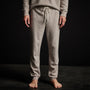 Men's Thermal Knit Lounge Set With Cashmere Blanket in Dapple/Taupe Melange | James Perse Los Angeles