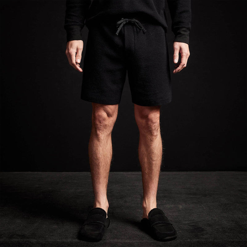 Alpine Thermal Short in Black | James Perse Los Angeles 