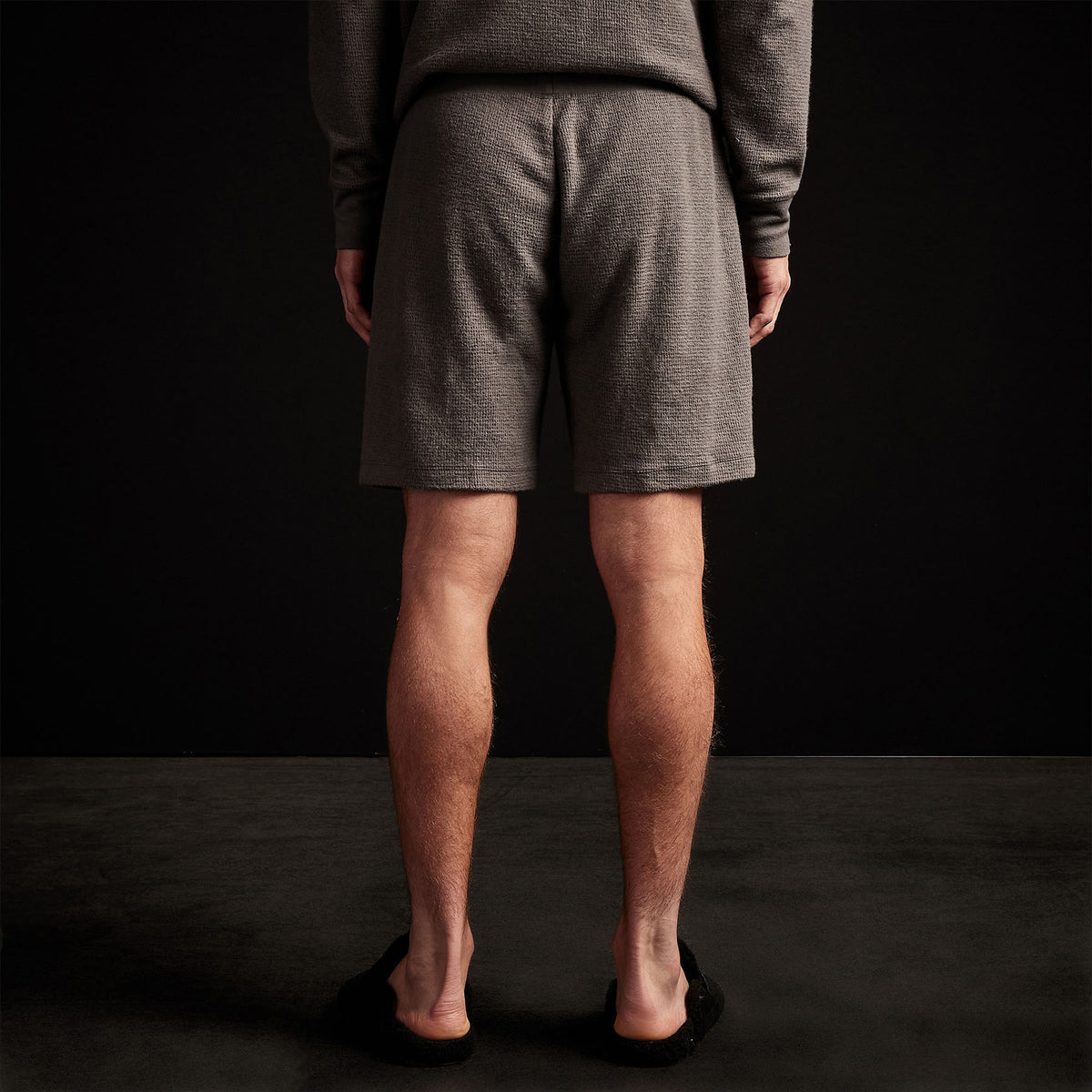 Alpine Thermal Short in Raccoon Grey | James Perse Los Angeles 