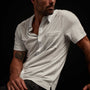 Clean Finish Jersey Shirt - Blue Ice | James Perse Los Angeles