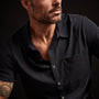 Clean Finish Jersey Shirt in Deep | James Perse Los Angeles