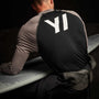 Y/OSEMITE Graphic Performance Knit Raglan - Black/Raccoon Grey | James Perse Los Angeles
