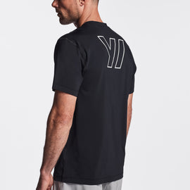 Y/OSEMITE Graphic Performance Knit Tee In Black | James Perse Los Angeles