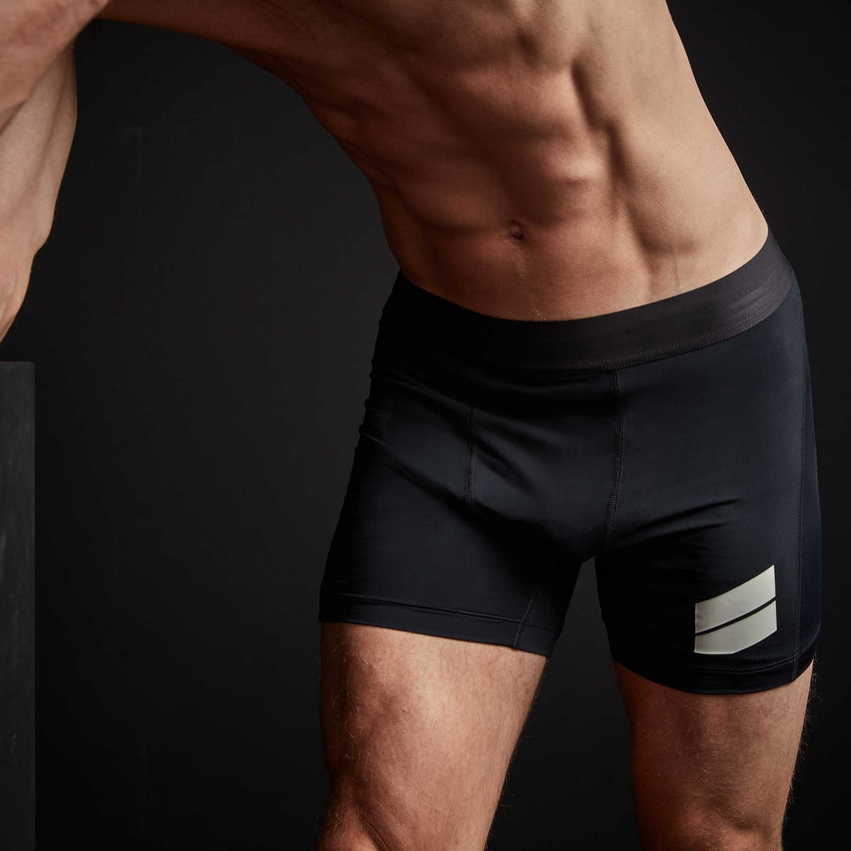 Y/OSEMITE Cool Touch Graphic Boxer Short In Black | James Perse Los Angeles