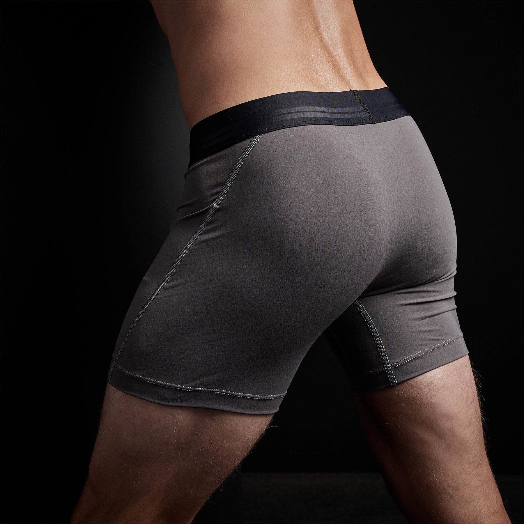 Y/osemite Cool Touch Sport Boxer Short in Raccoon Grey | James Perse Los Angeles