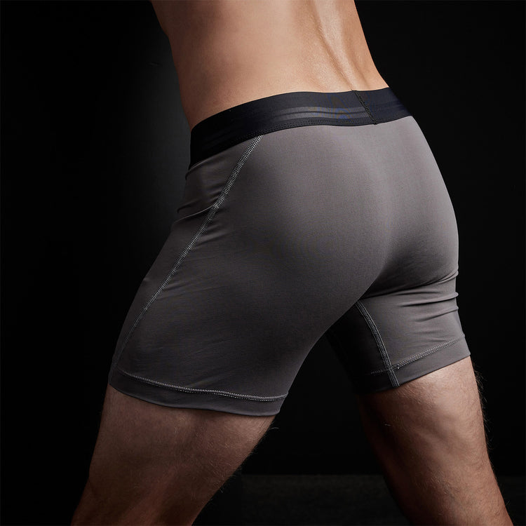 Y/osemite Cool Touch Sport Boxer Short in Raccoon Grey | James Perse Los Angeles