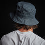 Cotton Metal Poplin Bucket Hat in Maine Pigment | James Perse Los Angeles