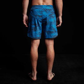 Camo Curve Hem Hybrid Trunk in Pacific Camo/Oxide | James Perse Los Angeles