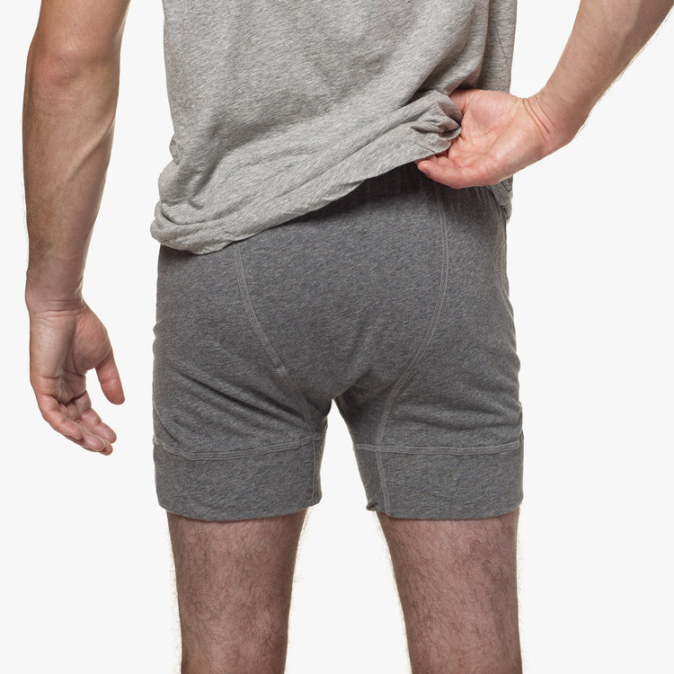 Boxer Short - Heather Charcoal | James Perse Los Angeles