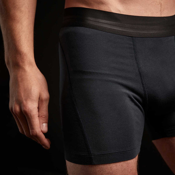 Elevated Lotus Sport Boxer  Short In French Navy | James Perse Los Angeles