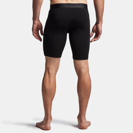 Elevated Lotus Sport Boxer  Long In Black | James Perse Los Angeles