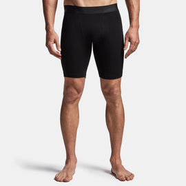 Elevated Lotus Sport Boxer  Long In Black | James Perse Los Angeles