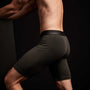 Elevated Lotus Sport Boxer  Long In Carbon | James Perse Los Angeles