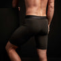 Elevated Lotus Sport Boxer  Long In Carbon | James Perse Los Angeles