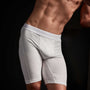 Elevated Lotus Sport Boxer  Long In White | James Perse Los Angeles